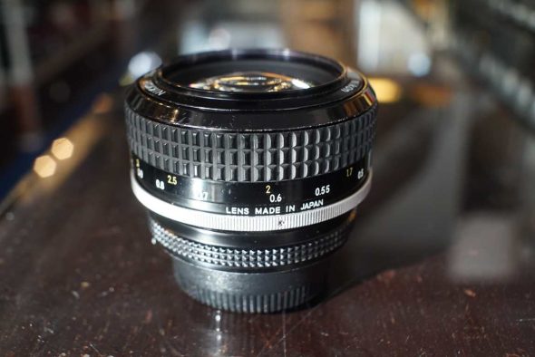 Nikon Nikkor 55mm F/1.2 lens, AI converted
