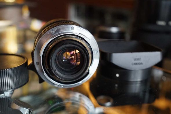 Leica Leitz Elmarit-M 28mm F/2.8 version III + hood and box
