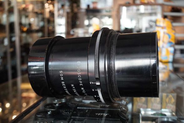 Berthiot Eidoscope No2 f=375mm 1:4.5 large format lens black