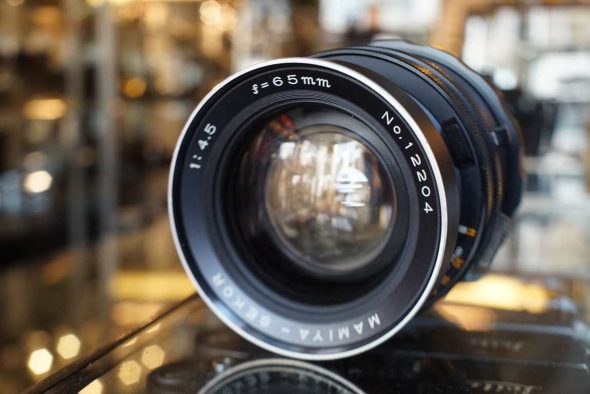 Mamiya Sekor 1:4.5 / 65mm for RB67, OUTLET