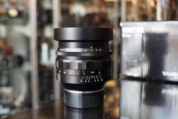 Voigtlander Nokton 50mm F/1.1 VM for Leica M, boxed