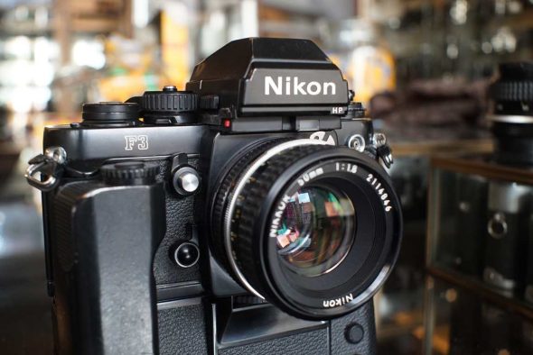 Nikon F3HP + MD-4 + MF-6b + Nikkor 50mm F/1.8 AI