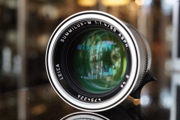 Leica 11892 Summilux-M 50mm F/1.4 ASPH. chrome lens, boxed