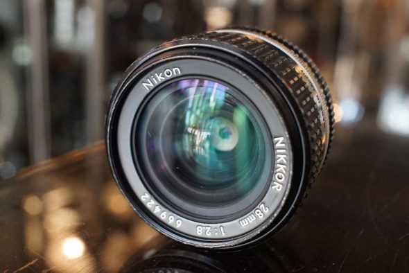 Nikon 28mm F/2.8 AI-S CRC lens