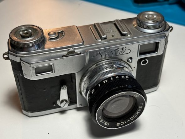 Lot of 3x KIEV rangefinder cameras, USSR Contax copies