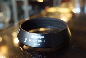 Mamiya 7 lenshood for N 80mm F/4 L lens