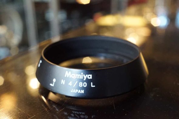 Mamiya 7 lenshood for N 80mm F/4 L lens