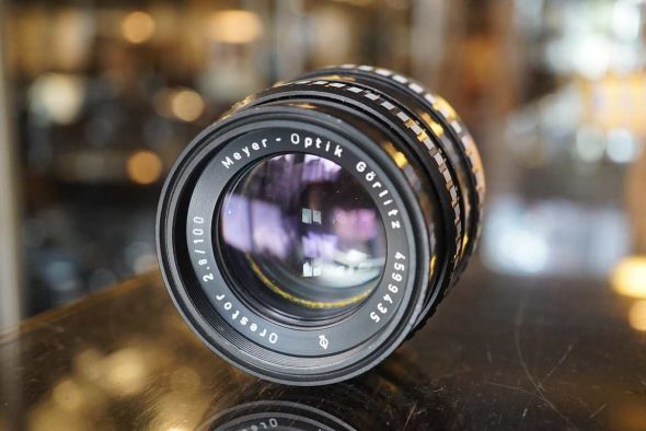 Meyer Orestor 100mm f/2.8 M42 mount lens