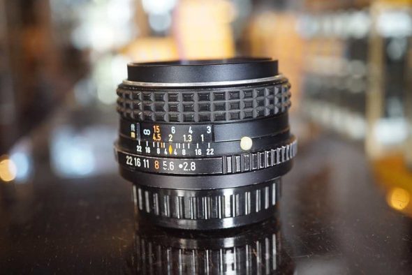 Pentax SMC 35mm F/2.8 PK lens, flaw