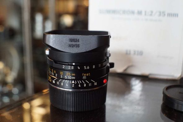 Leica 11310 Summicron-M 35mm F/2 V4 – Made in Germany ”king of bokeh” boxed