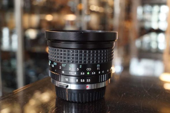 Tokina RMC 17mm f/3.5 for Olympus OM mount