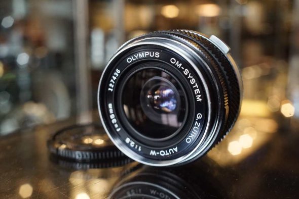 Olympus OM G.Zuiko 35mm f/2.8 wide angle lens