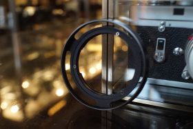 Zeiss metal vented lenshood for 25mm and 28mm ZM lenses