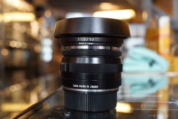 Carl Zeiss ZM Sonnar C 50mm f/1.5 T* Black for Leica M