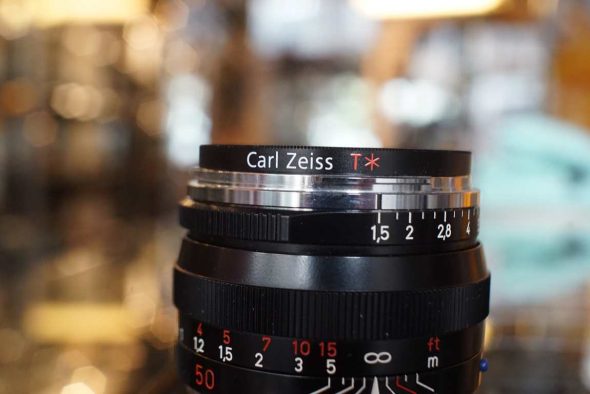 Carl Zeiss ZM Sonnar C 50mm f/1.5 T* Black for Leica M