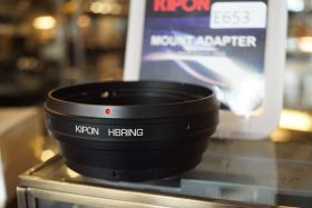 Kipon Hasselblad V to Nikon F lens adapter, cased