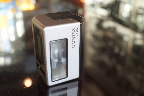 Contax TLA 200 flash for G2, in pouch