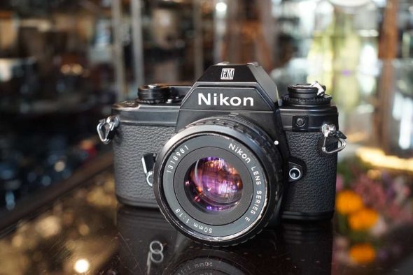 Nikon EM + E series 50mm F/1.8