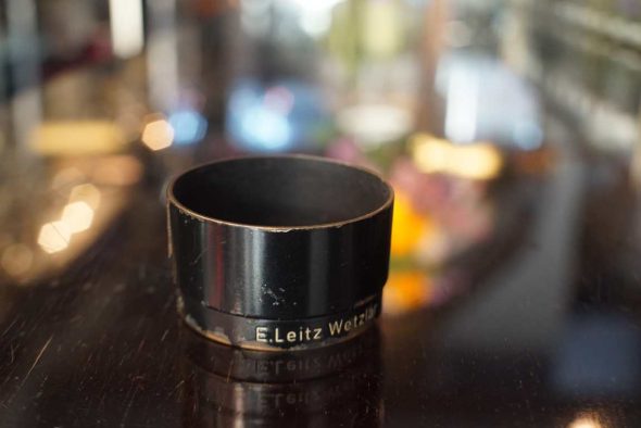 Leica Leitz FLQOO lens hood in black, for Elmar 3.5cm lens