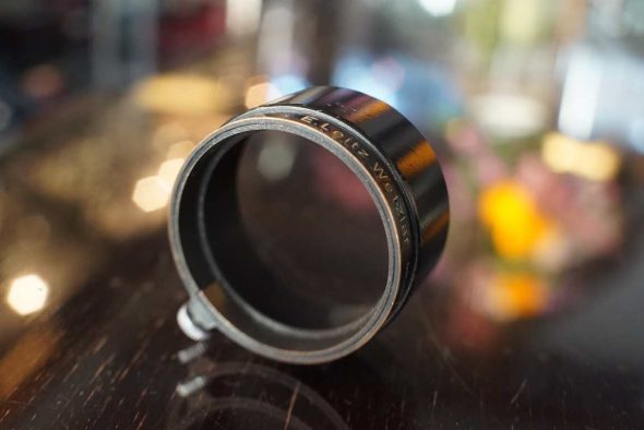 Leica Leitz FLQOO lens hood in black, for Elmar 3.5cm lens