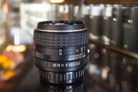 SMC Pentax-M 85mm f/2 PK Mount lens