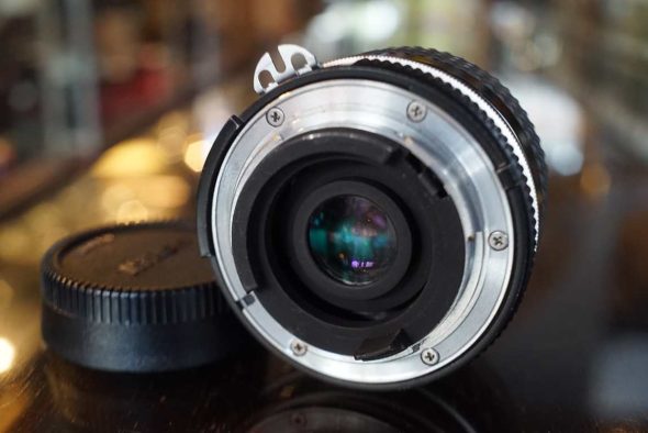 Nikon Nikkor 35mm F/2.8 AI lens, worn