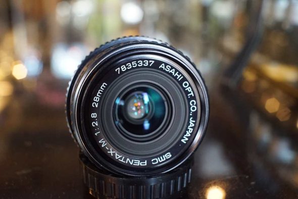 Pentax SMC-M 28mm f/2.8 PK lens