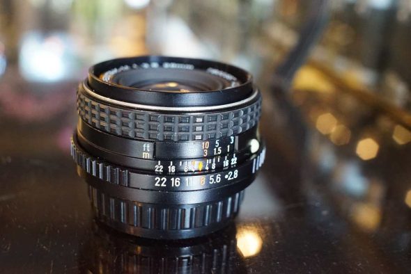 Pentax SMC-M 28mm f/2.8 PK lens