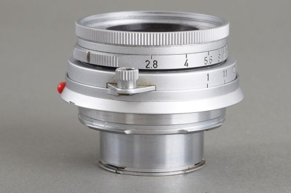 Leica Leitz Wetzlar 50mm 1:2.8 Elmar M mount lens, collapsible
