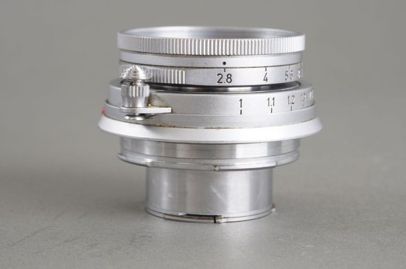 Leica Leitz Wetzlar 5cm 1:2.8 Elmar M mount lens, collapsible