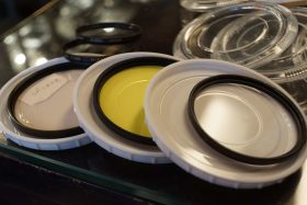 Nikon filter lot with 5x 52-72mm filters