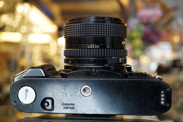 Canon A1 + nFD 35mm f/2.8, serviced