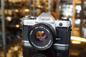 Canon AE-1 + Canon FD 50mm 1.8 SC