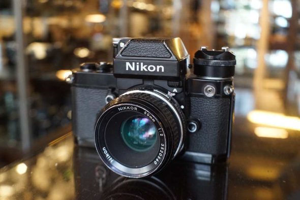 Nikon F2A black + Nikkor 50mm f/2 AI, OUTLET