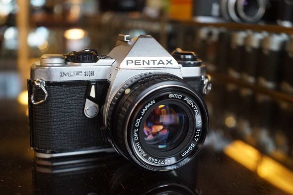 Pentax ME super kit with 50mm F/1.7 lens