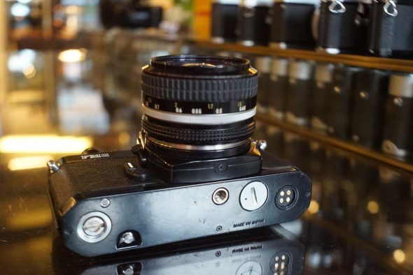 Nikon FM2 Black kit + Nikkor 50mm 1:1.4 AI lens