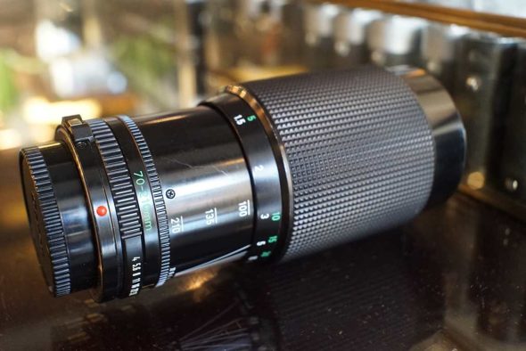 Canon FD 70-210mm F/4 lens