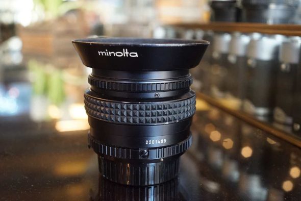 Minolta MD VFC Rokkor 24mm F/2.8 lens