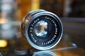 Carl Zeiss Biotar 4cm F/2 lens for Robot camera