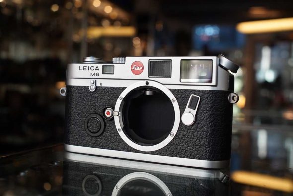 Leica M6 classic body chrome, 0.72 finder