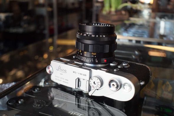 Leica M3 single stroke body, freshly CLA’d
