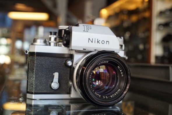 Nikon F Photomic chrome + Nikkor-SC 50mm 1:1.4 lens, OUTLET