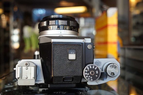 Nikon F Photomic chrome + Nikkor-SC 50mm 1:1.4 lens, OUTLET