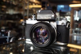 Nikon F2 chrome + 50mm F/1.4 Pre-Ai lens