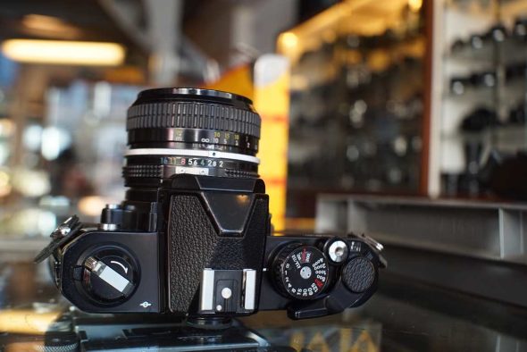 Nikon FM2n black + Nikkor 50mm F/2 AI lens