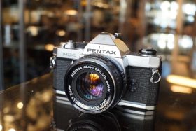Pentax MX chrome + SMC 50mm F/1.7 kitlens