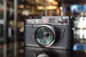 Leica M6 TTL 0.85 body black, full CLA