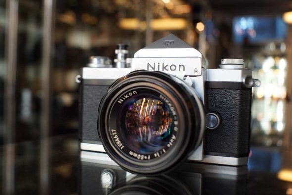 Nikon F Apollo with Plain Prism chrome + Nikkor-S.C. 50mm F/1.4 lens