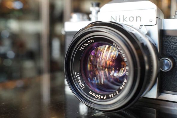 Nikon F Apollo with Plain Prism chrome + Nikkor-S.C. 50mm F/1.4 lens