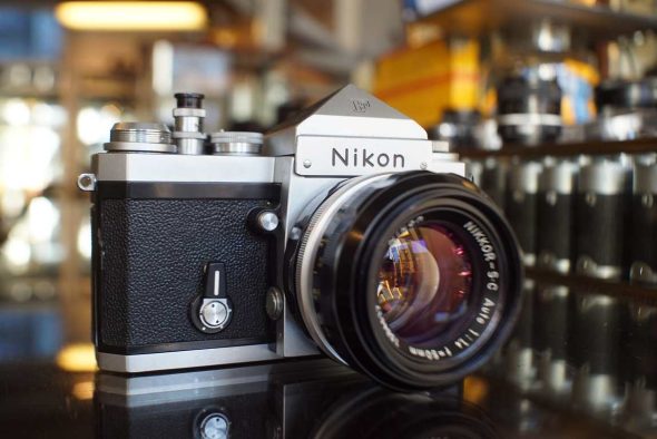 Nikon F Apollo with Plain Prism chrome + Nikkor-S.C. 50mm F/1.4 lens